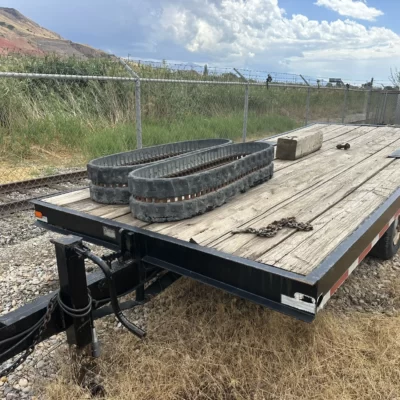 1968 TWAMCO 10,000 POUND TILT DECK TRAILER